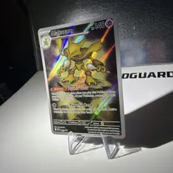 Pokemon MEP 009 - Black Star Promo Alakazam Full Art - NM - Image 3