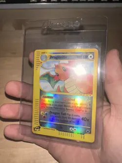 Dragonite 043/165 Expedition Base Set Reverse Holo Rare Pokemon TCG English - Image 1