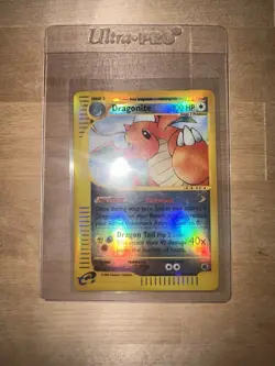 Dragonite 043/165 Expedition Base Set Reverse Holo Rare Pokemon TCG English - Image 2