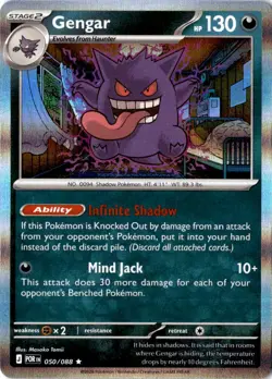 Gengar 050/088 Rare Perfect Order Pokemon Holo Near Mint - Image 1