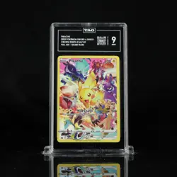 TAG 9 Pikachu (Secret) 160/159 SWSH: Crown Zenith Pokemon - Image 1