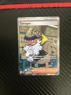 Pokemon TCG Tarragon Trainer Perfect Order Holo 116/088 English 2025 Rare NM - Image 1
