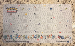 POKEMON TCG 2022 First Partner 23.75" X 13.5" PLAYMAT Ultra PRO Unused - Image 1