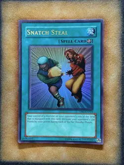 Yugioh Snatch Steal DB1-EN021 Ultra Rare LP - Image 1