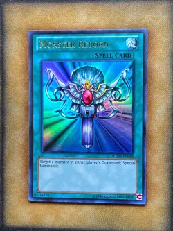 Yugioh Monster Reborn LCYW-EN058 Ultra Rare NM - Image 1