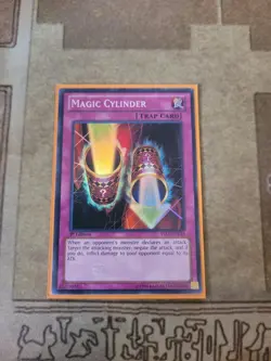 YUGIOH MAGIC CYLINDER YS13-ENV15 SUPER 1ST ED NM - Image 1