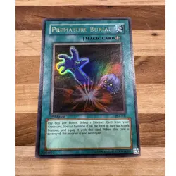 Konami Yu-Gi-Oh Premature Burial PSV-037 Pharaoh's Servant Ultra Rare 1st Editi… - Image 1