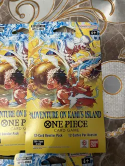 NEW One Piece TCG OP-15 Adventure on Kami's Island Sleeved Booster Pack LOT X20 - Image 2