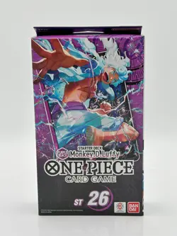 One Piece Card Game ST 26 MONKEY.D.LUFFY FStarter Deck English - FACTORY SEALED - Image 1