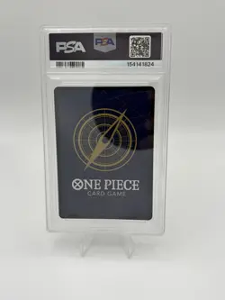 2025 ONE PIECE OP12-ALT ART DEMON AURA NINE-SWORD STYLE DEAD MAN'S GAME PSA 10 - Image 3