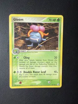LP Gloom 35/101 Hidden Legends Uncommon Pokemon Card - Image 1