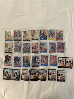 One Piece TCG (1350)Card Bulk Lot (Mix of English C/UC/SR/R/L) OP-15,OP-14,OP-11 - Image 2