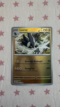 Luxray 028/088 Perfect Order Reverse Holo Pokemon TCG Card - Image 1