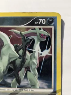 Flaws Arceus AR1 2009 Holo Rare LV. 100 HP 70 Pokemon Trading Card,MP - Image 4