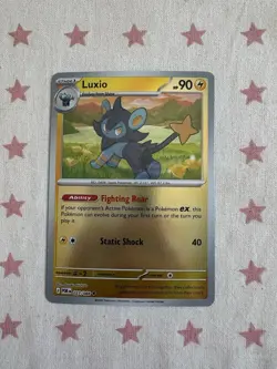 Luxio 027/088 Perfect Order Reverse Holo Pokemon TCG Card - Image 1