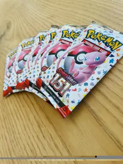 Pokemon TCG Scarlet & Violet 151 Booster Packs Lot (6) English 10 Cards - Image 2