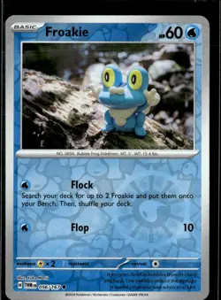 Pokemon Froakie 056/167 Twilight Masquerade Reverse Holo Common 5 Card Lot - Image 1