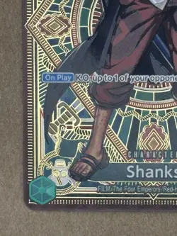 One Piece Shanks SP ST16-004 Foil SR Alternative Art ENGLISH ONE PIECE NM Card - Image 4