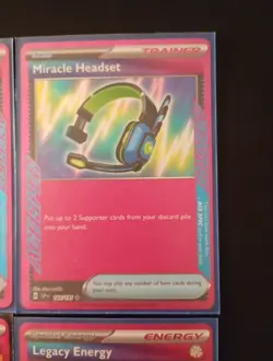 Pokemon Pink Ace Spec Trainer/Energy Card Lot (4) - Image 4