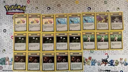 189 French Vintage Pokemon WOTC Card Lot W/ Holo, Rares, 1st Editions, and More. - Image 5