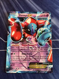 Pokemon Card Deoxys Ex Holo Full Art BW82 Promo Ultra Rare - Image 1