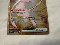 Mew EX Gold Metal Card #205/165 SV Scarlet & Violet 151 Pokemon UPC Promo - Image 2