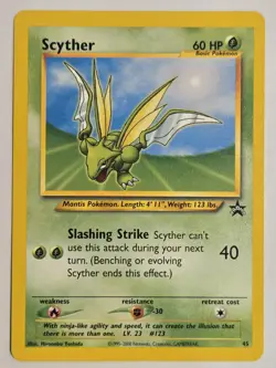 Pokemon TCG Scyther Black Star Promo Card #45 - Image 1