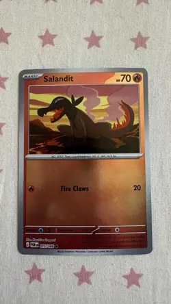 Salandit 015/088 Perfect Order Reverse Holo Pokemon TCG Card - Image 1