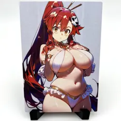 Gurren Lagann Yoko Littner Sexy Hot Anime Waifu Girl Lewd Goddess Story Art Card - Image 1