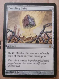 Wizards Magic Doubling Cube Fifth Dawn Rare Artifact 116/165 EN Regular Mark Te… - Image 2