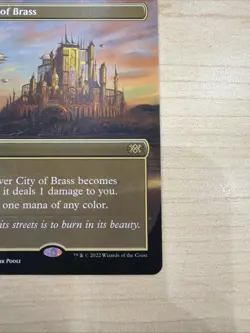 MTG Magic the Gathering City of Brass (403/686) Double Masters 2022 LP - Image 4