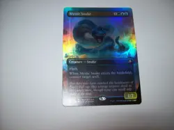 Mystic Snake X1 MTG Thunder Junction Nm Foil Special Guest Borderless Free Ship - Image 1