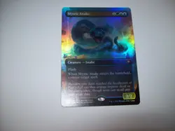 Mystic Snake X1 MTG Thunder Junction Nm Foil Special Guest Borderless Free Ship - Image 2