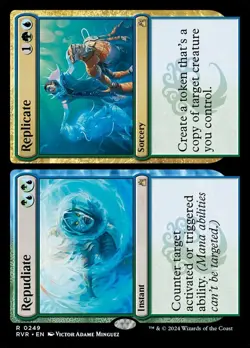 x1 Repudiate // Replicate R MTG Ravnica Remastered M/NM, English - Image 1