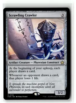 Scrawling Crawler FDN 132 Magic: The Gathering R NM - Image 1