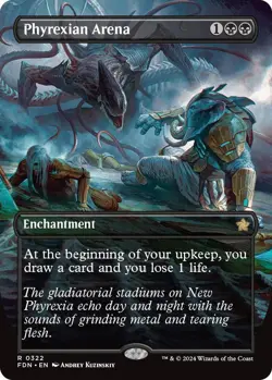 Phyrexian Arena (Borderless) R Foundations 322 NM - Image 1