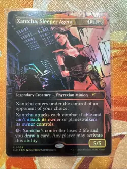 1x FOIL Xantcha, Sleeper Agent MTG Encyclopedia Of Magic Secret Lair NM - Image 1