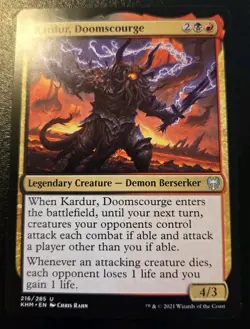 Kardur, Doomscourge 216/285 Uncommon Kaldheim Magic: The Gathering - Image 1