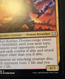 Kardur, Doomscourge 216/285 Uncommon Kaldheim Magic: The Gathering - Image 5