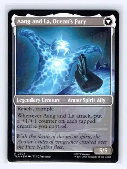 Aang, Swift Savior 204 Rare Avatar: The Last Airbender Magic: The Gathering NM - Image 2