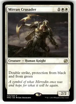 Mirran Crusader 25 Rare Modern Masters 2015 Magic: The Gathering Near Mint - Image 1