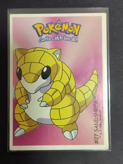 Stickers pokemon dunkin boomer first edition - 27 Sandshrew - Image 1