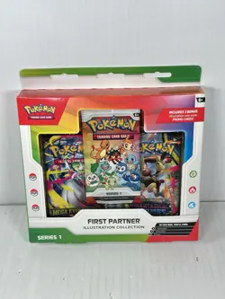 Pokemon TCG First Partner Illustration Collection Series 1 NEW SEALED - Image 1