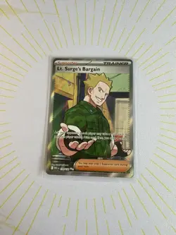 Pokemon TCG Lt. Surge's Bargain Mega Evolution 170/132 - Image 2