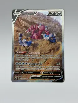 Pokemon TCG Drapion V Crown Zenith: Galarian Gallery GG49/GG70 Holo Ultra Rare - Image 1