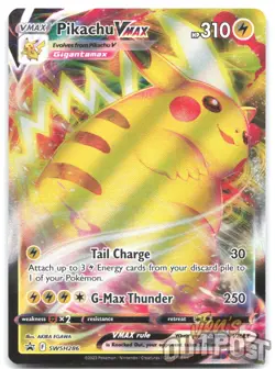 Pikachu VMAX SWSH286 Holo Promo Sword & Shield Promo Pokemon LP - Image 1