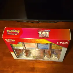 Pokemon Scarlet & Violet 151 Mini Tin 5-Pack Box Booster Foil Promo Cards - Image 2