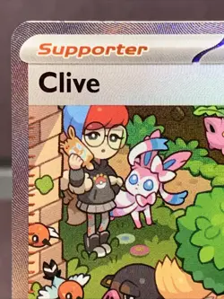 Pokemon TCG Clive 236/091 SV:Paldean Fates Special Illustration Rare Full Art - Image 2