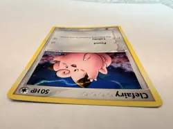 2005 Pokemon Unseen Forces Clefairy 53/115 Reverse Holo Foil Stamp LP+ to NM - Image 3