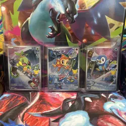 2026 Pokemon First Partners Piplup Chimchar Turtwig MEP EN Black Star Promos - Image 1